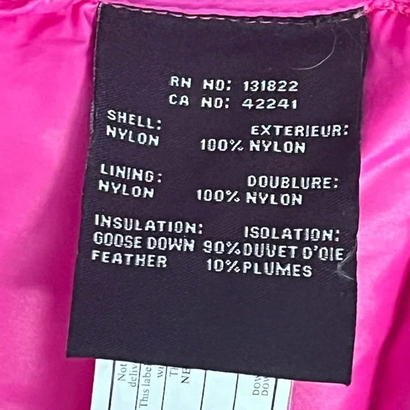 SAM Girls Puffer Packable Vest, EUC - Picture 10 of 15